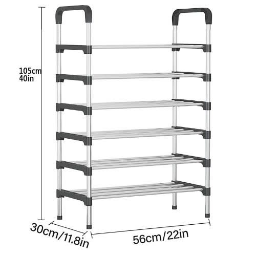 6 Layers Shoe Rack
