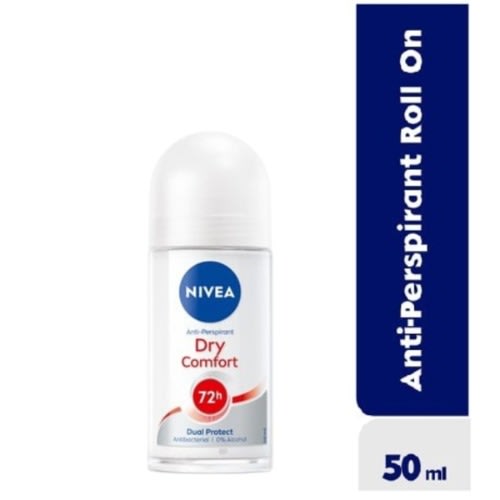 Nivea Dry Comfort Antiperspirant Roll-on For Women - 72h - 50ml