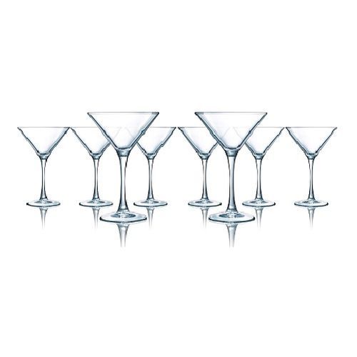 Arc Martini Glass (Set Of 8), 5 Oz