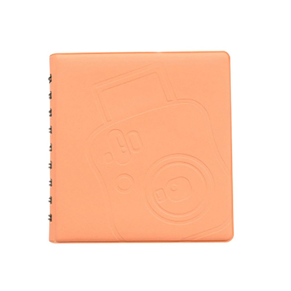 68 Pockets Insert 3inch Photo Album For Polaroid-Orange