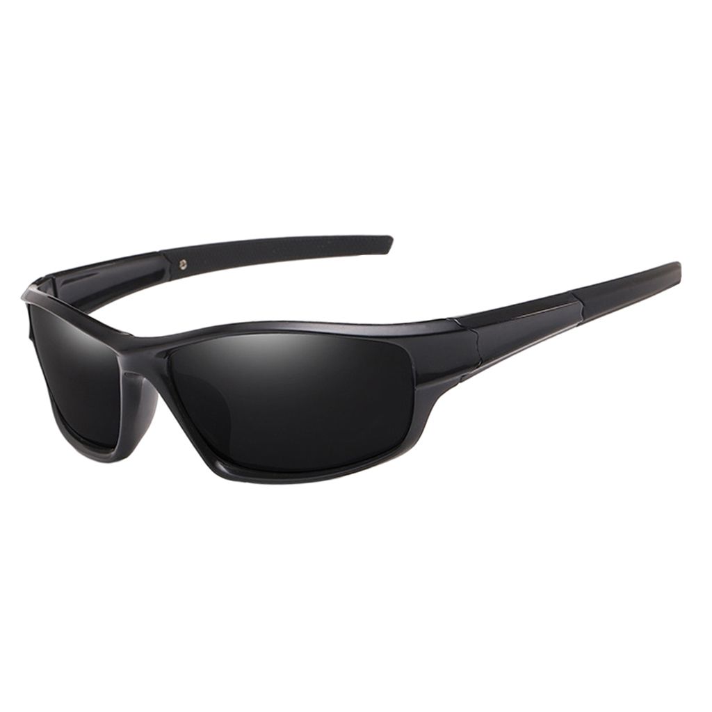 Cycling Polarized  Bike Outdoor Sports AntiUV Sunglasses Black