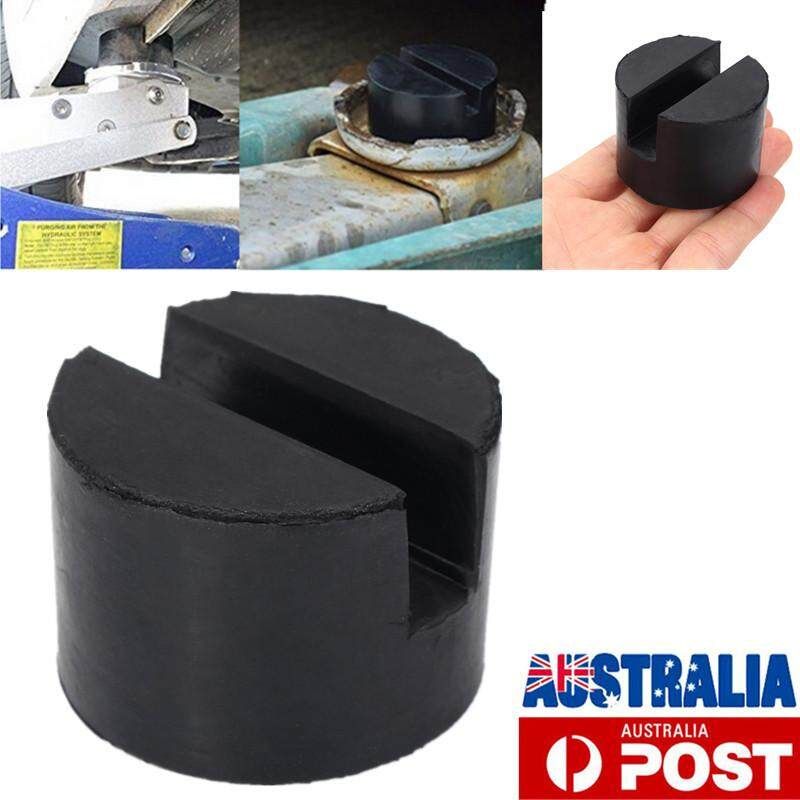Trolley Floor Jack Disk Rubber Pad With Slots For Pinch Weld Side JACKPAD 50mm