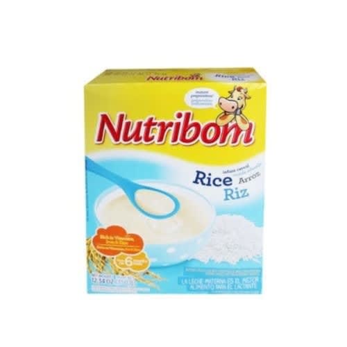 Nutribom 6 Months + Infant Rice Cereal - 12.34 Oz/350g
