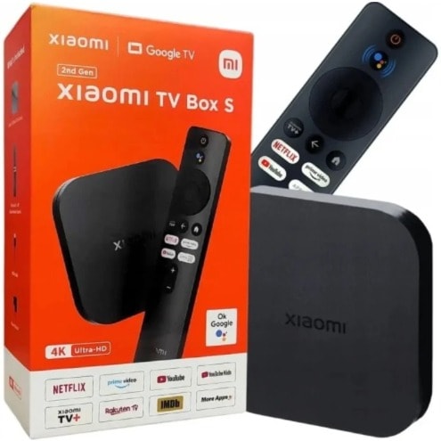 Mi Box S - 4k Ultra Hdr Android Tv With Chromecast & Google Assistant Streaming