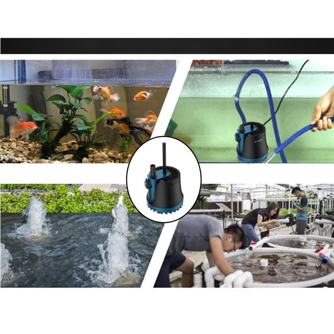 Water Pump Submersible Pond Fish Tank Aquarium Fountain Air Pump