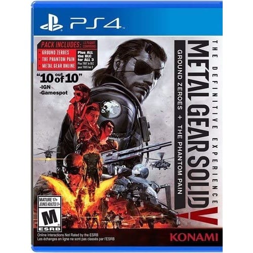 Metal Gear Solid V  the definitive experience PS4