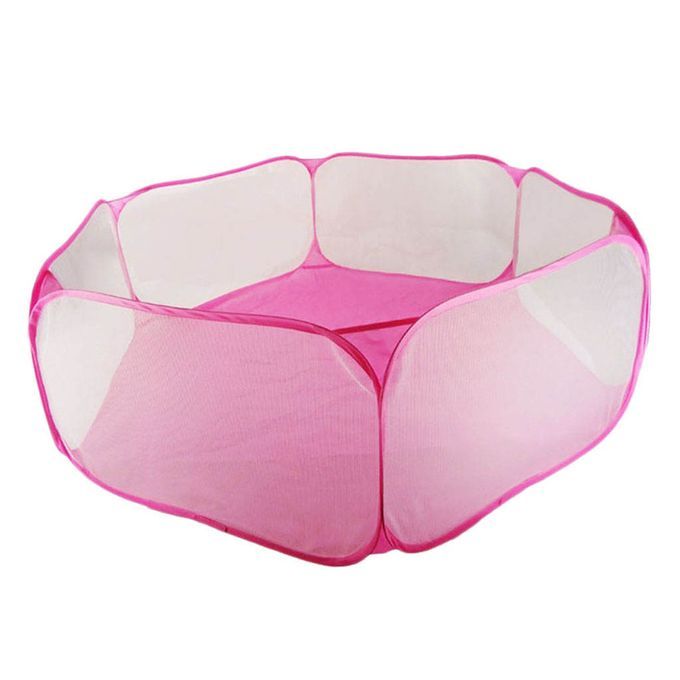 Foldable Children Kids   Ball Pit Pool Baby Play Tent Garden Toy Pink