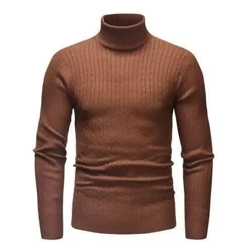Turtle Neck - Brown