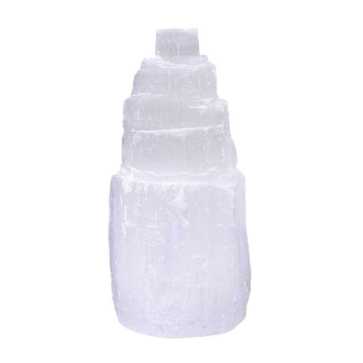 Selenite Towers 6/10cm Crystal Ornaments Figurine Craft Home H6cm