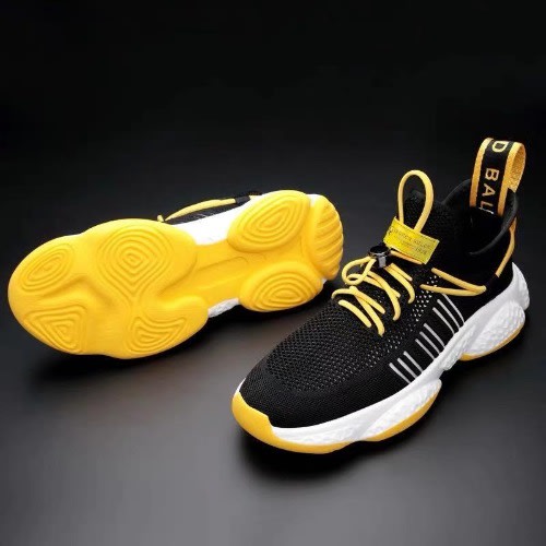 Casual Sports Shoes - Yellow