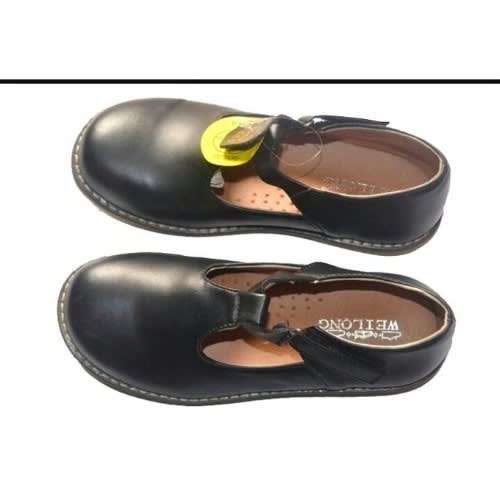 Weilong Kid's School Shoes For Girls' -Black