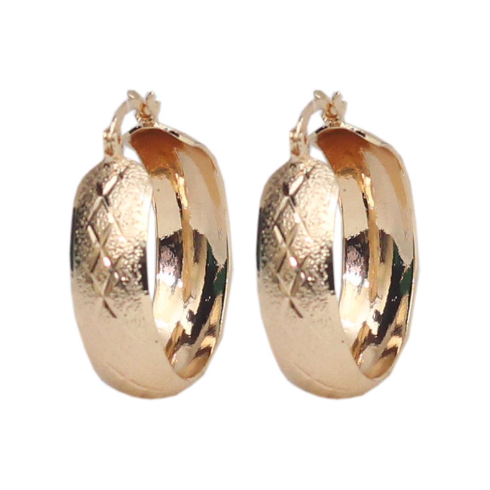 Women's Gold Filled Hoop Earring - Gold