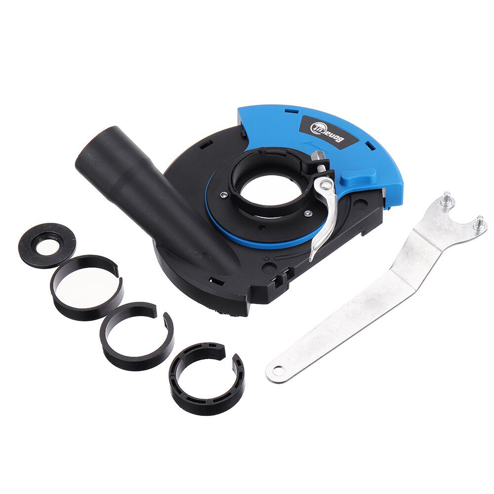 7 Inch Angle Grinder Dust Shroud Cover Tools For Concrete Marble Granite Engineered Grinding Dust Collection