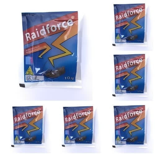 Raid Force Rat Killer -10g X 6 Pieces