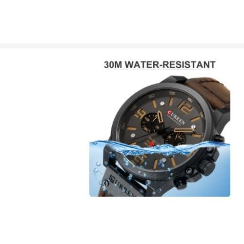 Curren Men's Watch - Waterproof Sport Wrist Watch