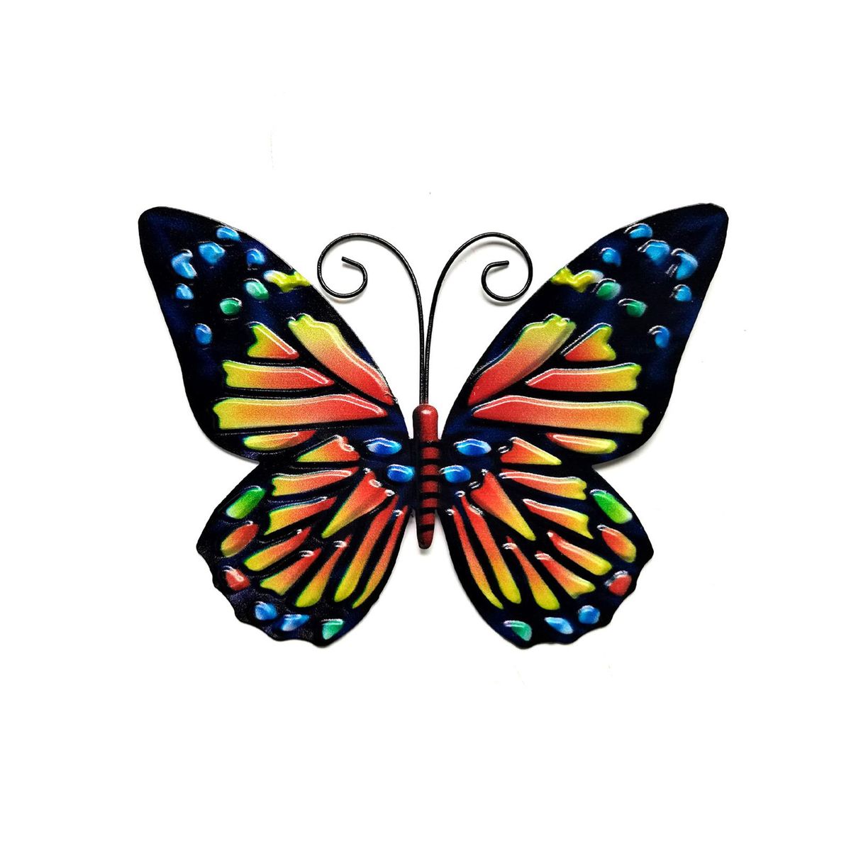 Wall Statue Outdoor Decoration Animal Miniatures Statue Orange