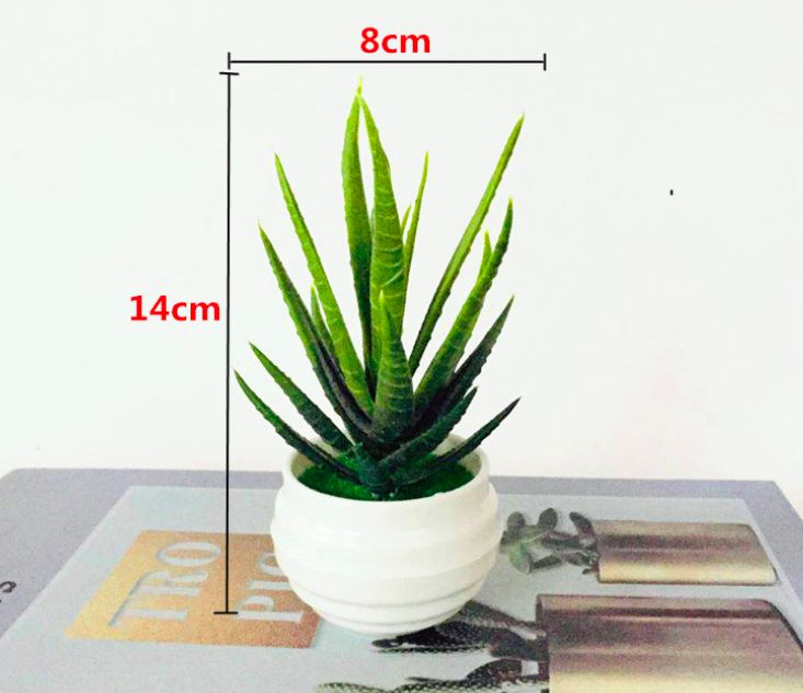 Artificial Potted Flower - Aloe Vera
