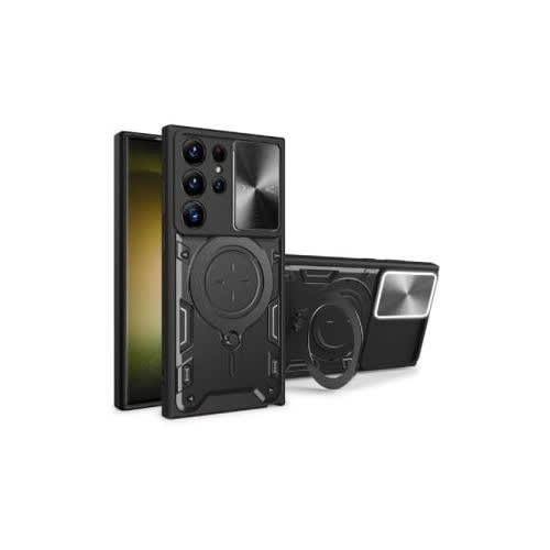 Magnetic Support Phone Case Compatible For Samsung Galaxy S22 Ultra 5g