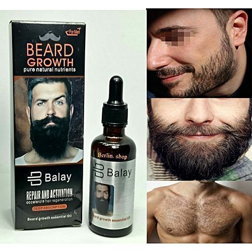 Argan Oil Vitamin E Hair Growth Men Beard Oil
