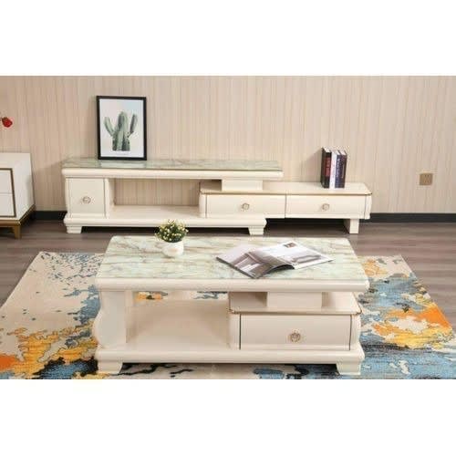 New Television Stand And Center Table With Drawers