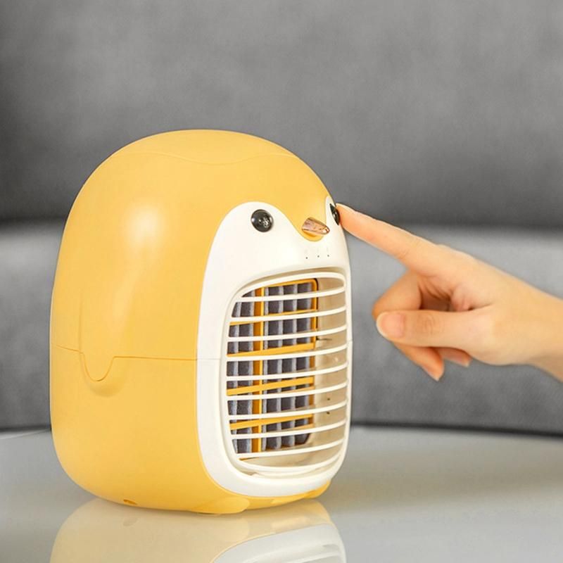 SX-HF03 Penguin Water Cooling Spray Fan, USB Mini Desktop