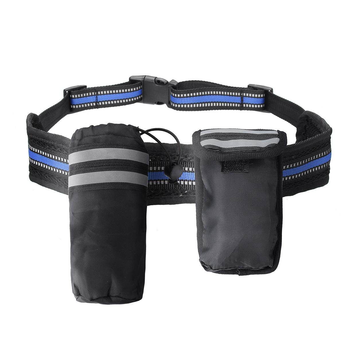 Hands Free Bungee Canicross Dog Lead Reflective Running Adjustable Leash Belt