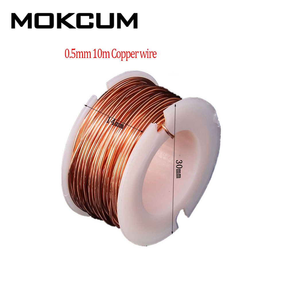 10m 0.5mm Enameled Copper Wire Magnet Wire Magnetic Coil