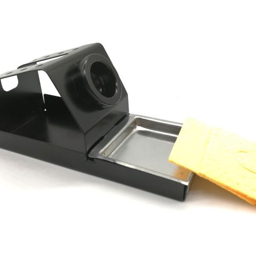 Telescopic Metal Soldering Iron Stand with Tip cleaner / Sponge