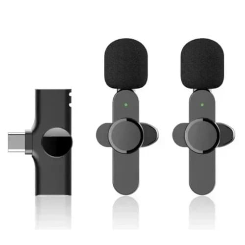 K9 Wireless Lavalier Double Microphone For Smartphones