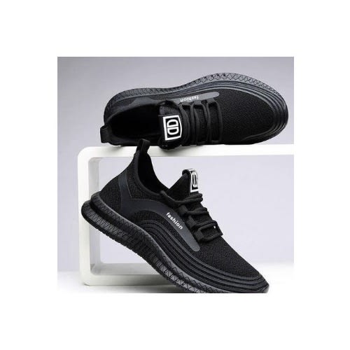 B Sneakers/ Canvas - Black