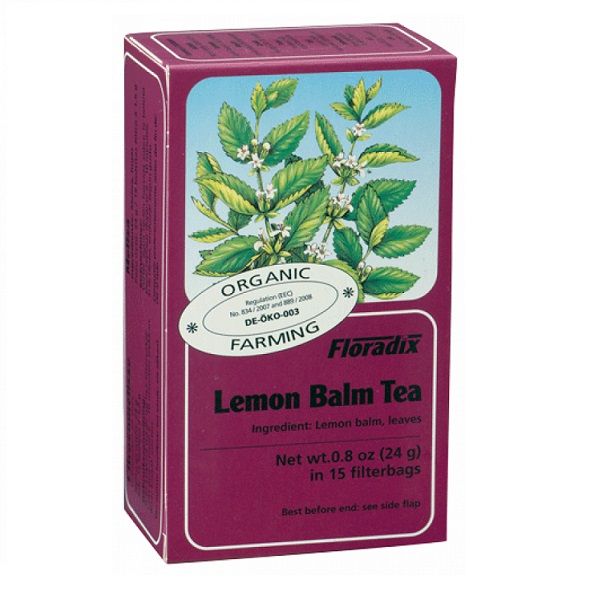 Organic Lemon Balm Tea 15 Bags