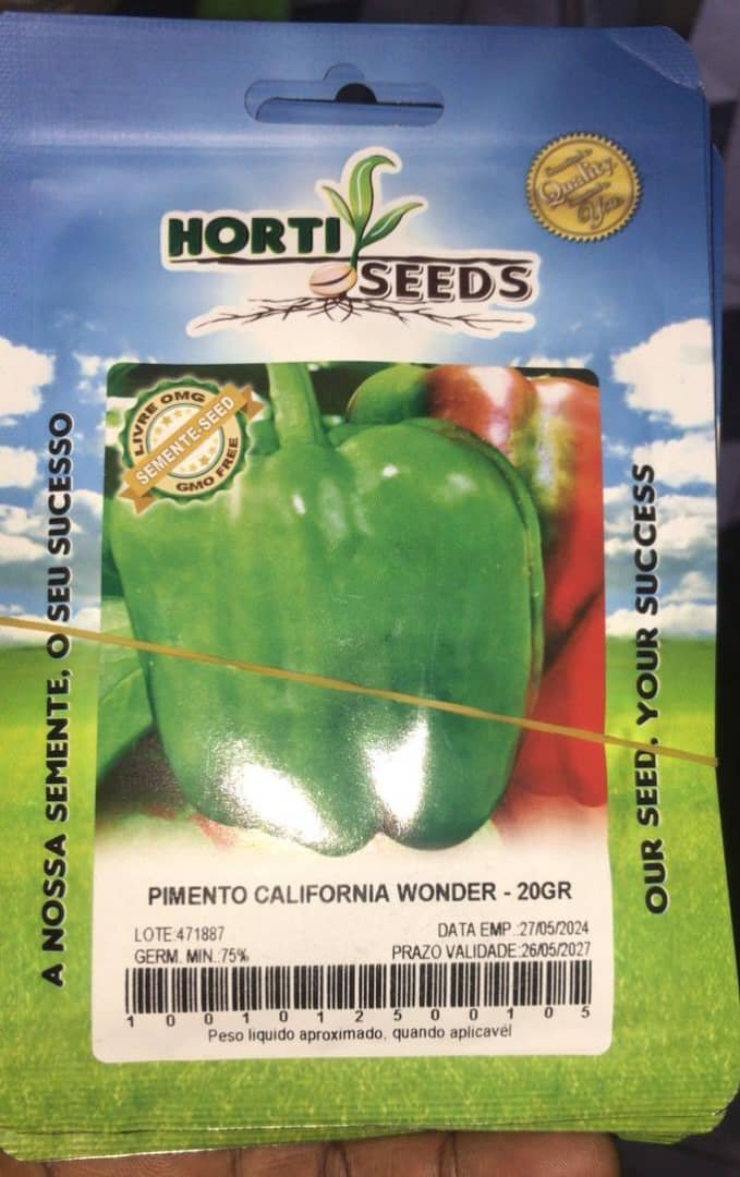 California Wonder Sweet Bell Pepper Seeds