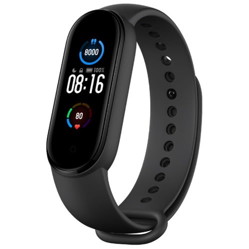 Mi Band 5 Fitness Trackers - Black