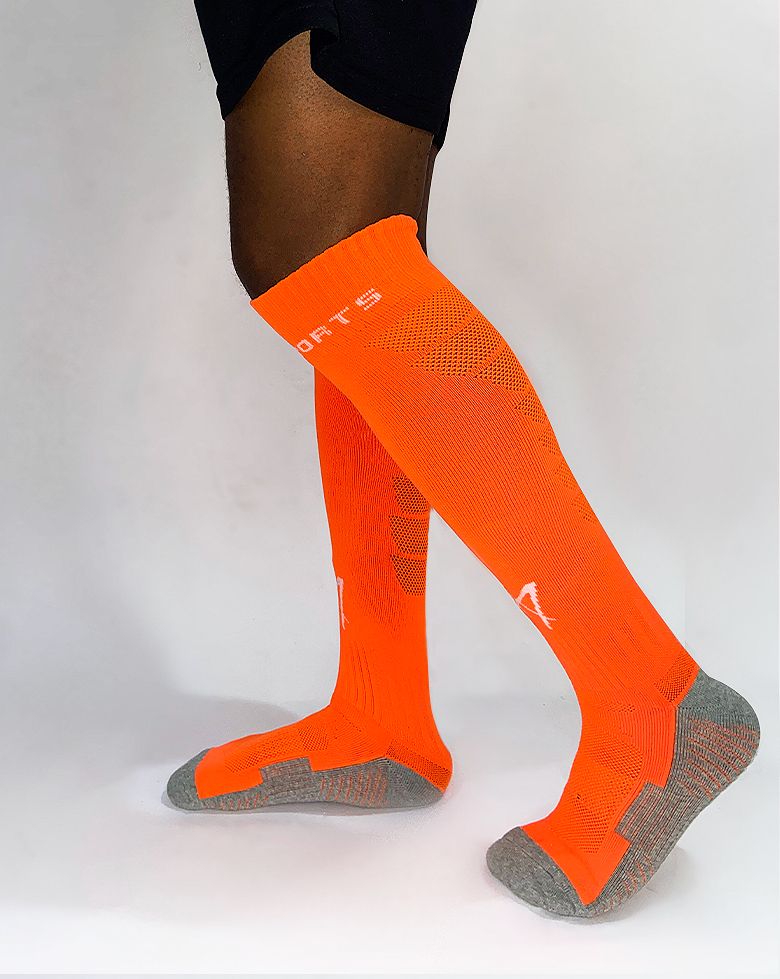 Men's Football Teamwear Socks - Orange