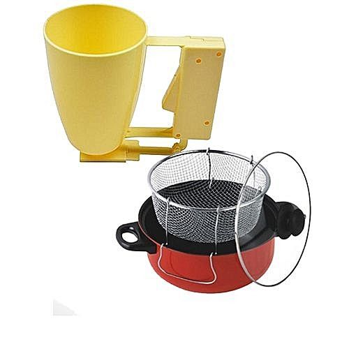 Puff Puff Dispenser And Deep Fryer