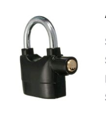 ANTI THEFT SECURITY ALARM PADLOCK