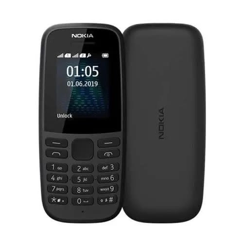 105 (2019) Dual Sim - Fm Radio - Torch - 800mah - Black