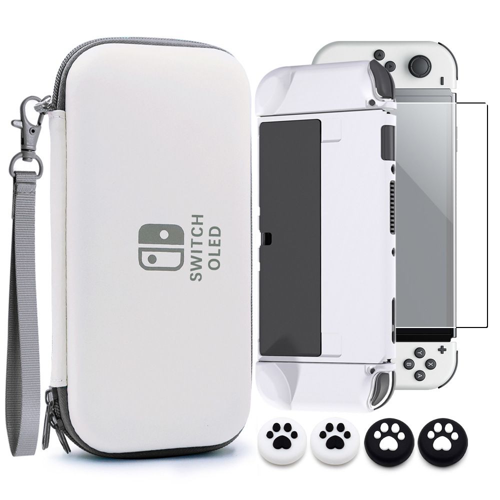 Case Kit For Nintendo Switch Oled Carrying Travel Bag  For NS Oled Game Console Protection & Screen Protector Accessories