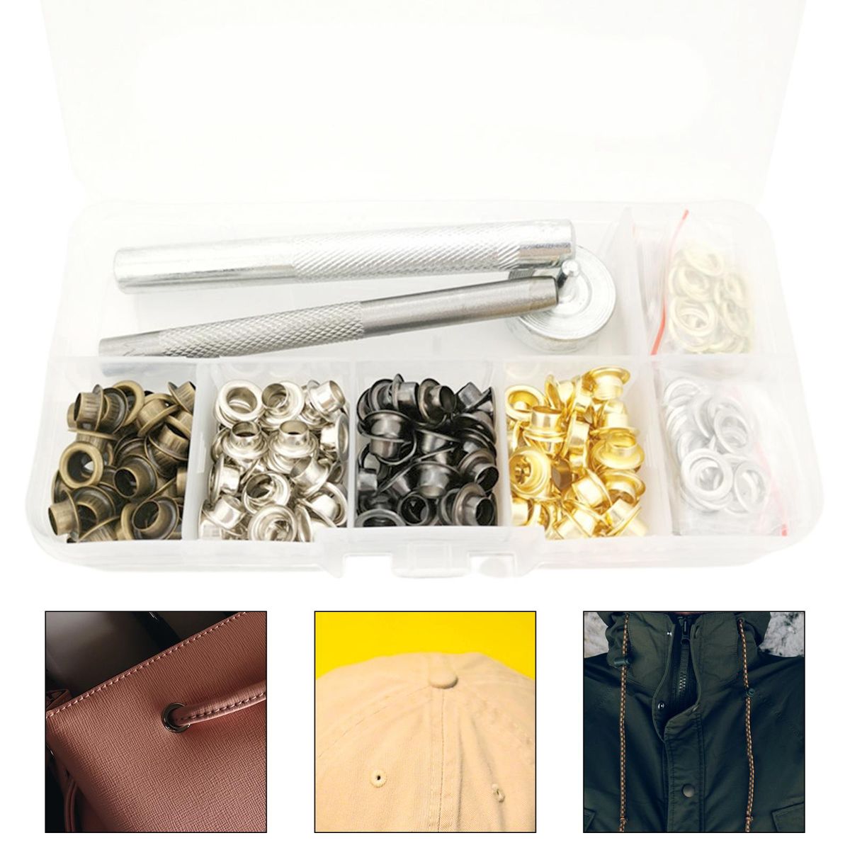 Grommets Eyelets 200 Sets