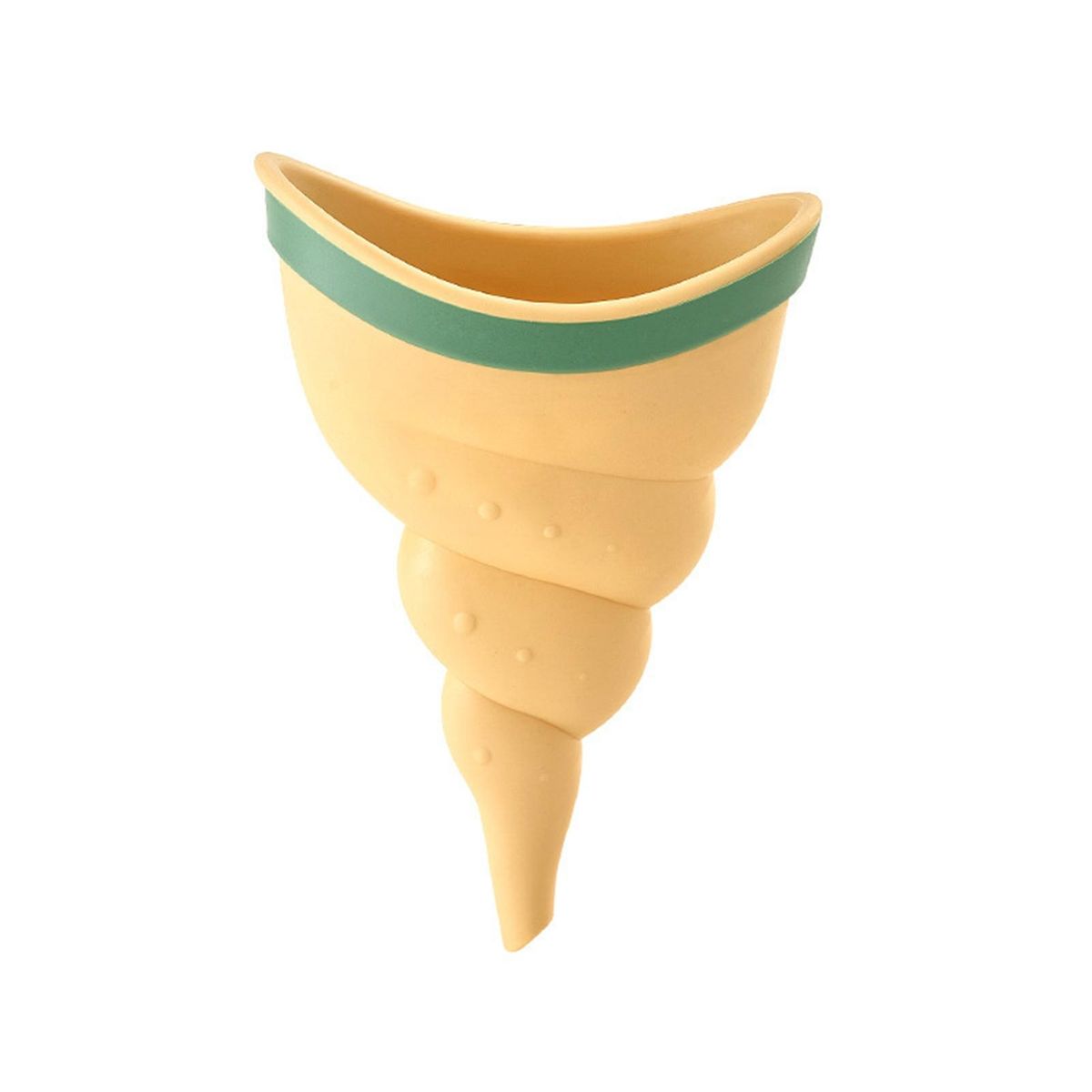 Silicone Female Urinal Portable Pee Funnel for Women Travel Outdoor Yellow