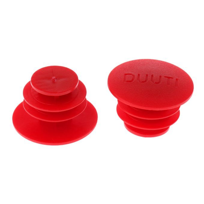 Bike Bicycle Handlebar End Plugs Bar Grip Plugs Handlebar Bar   Red