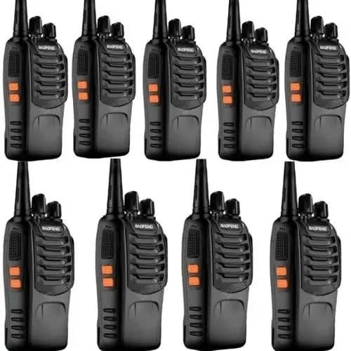 888s 2-way Hand Held Radio Uhf/vhf With Earpiece - 10pcs