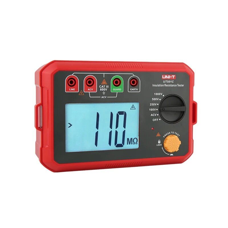 UNI-T Insulation Resistance Tester UT501C Transformer