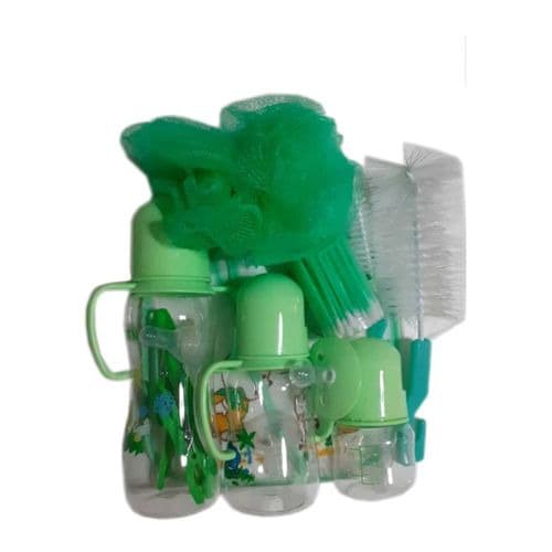 Newborn Baby Bottle Starter Set - Green