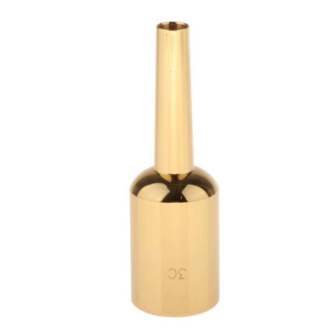 Brass Trumpet Mouthpiece 3C/5C For Musical Instrument Gold 3C