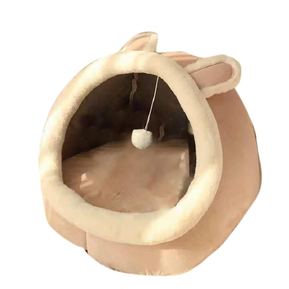 Warm Cats Bed Cute Cats House Kitten Lounger Cushion for