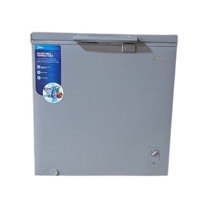 MIDEA CHEST FREEZER HS-256CN 197LTS SILVER