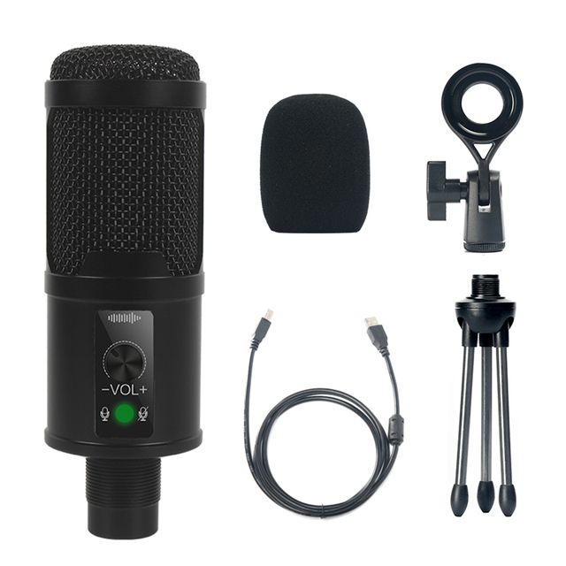 Bomge Usb Condenser Studio Recording Boom Microphone Mic