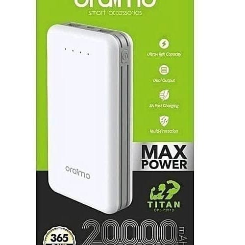 Oraimo Power Bank - 20000mah