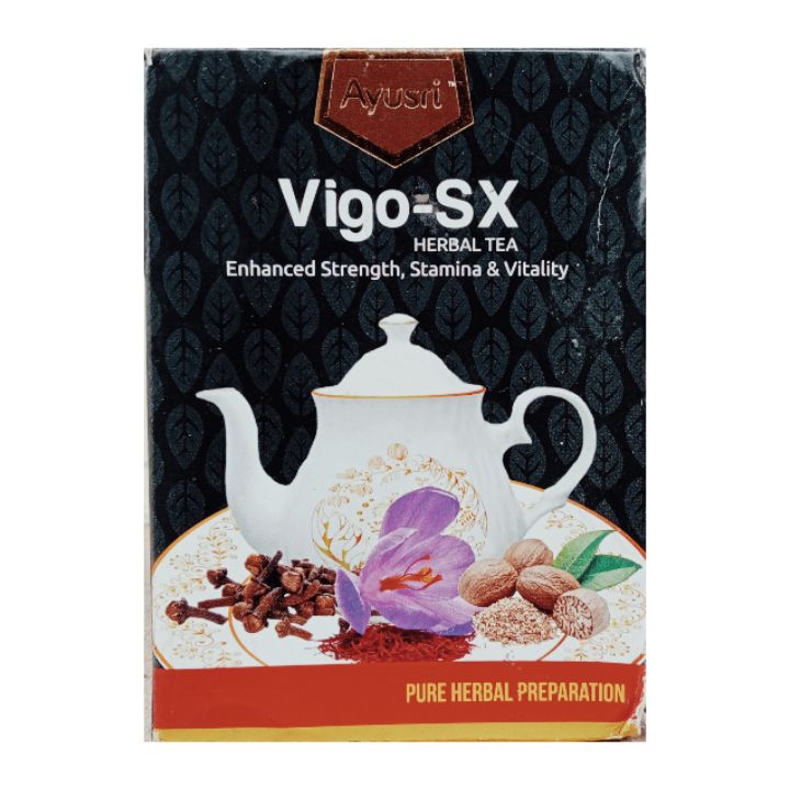 Vigo SX Herbal Tea For Enhanced Strength, Stamina &Vitality